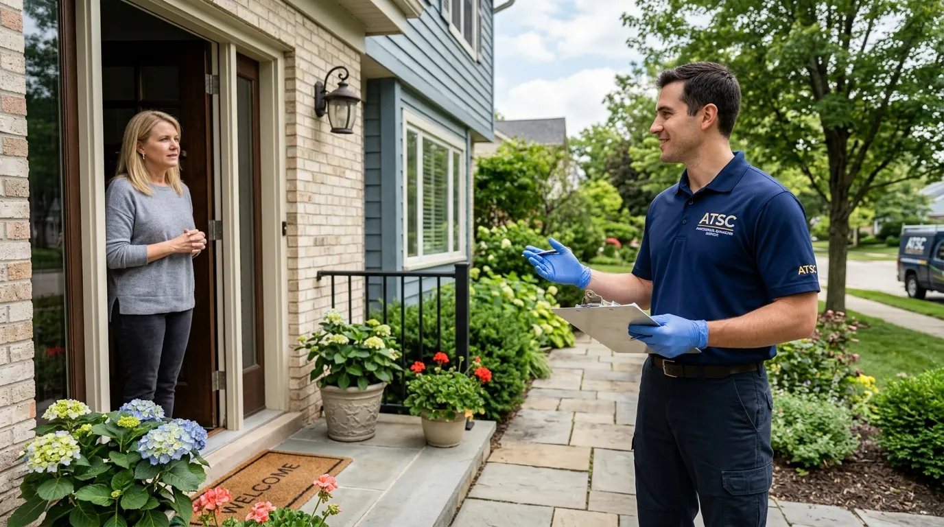 Certified trauma scene cleanup technicians serving Cushing